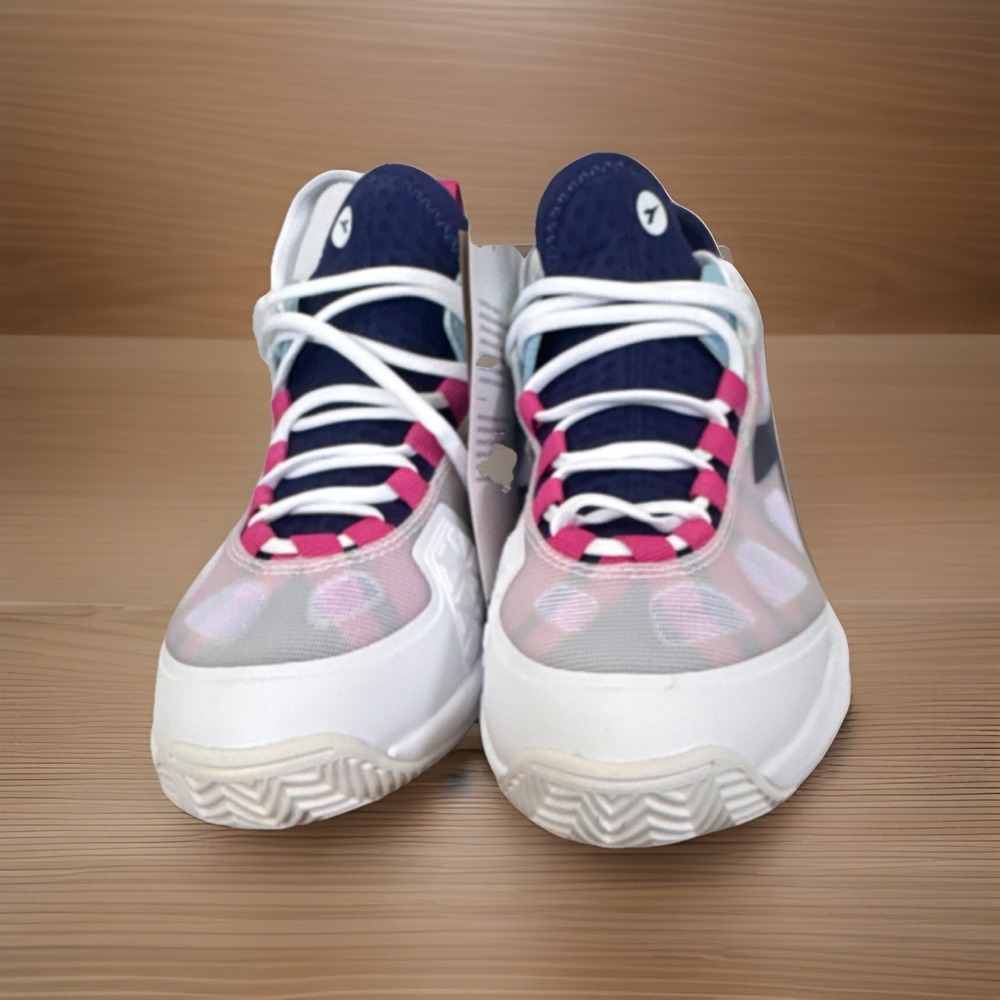 Diadora Women Tennis Shoes Speed Blushield Fly 4 AG Clay White/Navy/Pink US 7.5 - Picture 3 of 8